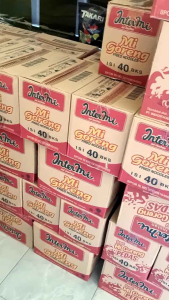 1 Karton intermi Pedas Goreng isi 40pcs/ Harga grosir mie enak lezat
