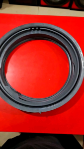GASKET/SEAL/KARET PINTU MESIN CUCI FRONT LOADING POLYTRON ORIGINAL DIAMETER 38CM GREY