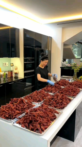 Găng tay cao su y te không bột Nitrilegăng tay phòng sạchgăng tay đa năng đồ dùng nhà bếp