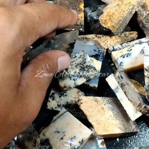 Batu Akik Dendrite Jasper Scanic Yellow