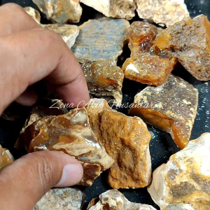 Batu Akik Orange Raflesia 100% Natural