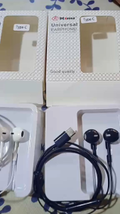 Type C Wired Headset Hi-Fi Premium Sound Universal Earphone with Type-C Connector Superior Audio Quality