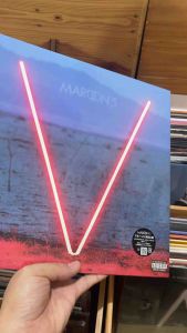 แผ่นเสียง maroon 5 อัลบั้ม V Vinyl LP Album Reissue GatefoldBlack EU มือหนึ่ง ซีล