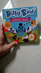 Original Ditty Bird Classical Music Baby Sound Book (0-3 years old)