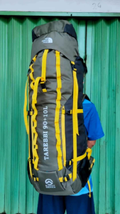 TAREBBI 90+10L / Tas Ransel - Tas Hiking - Tas Outdoor Tnf 100 Liter Bahan Cordura Tebal