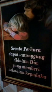 Hiasan Dinding Rohani \"SEGALA PERKARA\"