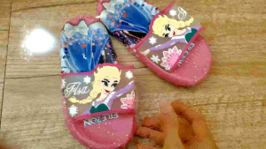 sandal anak perempuan sandal slide slop Frozen Elsa size 24-35