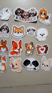 Cute Dog Sticker | Waterproof | Cute Sticker | Tumbler Sticker | Vinyl souvenir