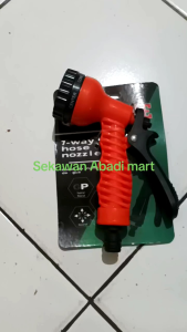 Kepala Semprotan Air 7 Posisi / Alat Semprot Taman  Tanaman  Mobil Dan Jalan