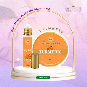 Turmeric Set — Reigna Aroma Rub and Roll Set