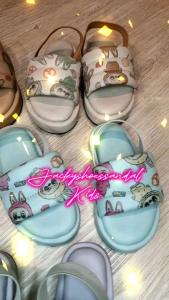 Sandal Anak Perempuan Boneka Lucu Strap 1 Hadiah Kado Ulang Tahun Baby Selop Usia 2-5 Tahun