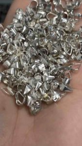 Sỉ 10 móc khoen mỏ vịt bạc s925 bền đẹp làm mặt dây chuyền