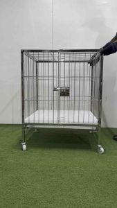 2x2x2.5 ft 1door bend.. STAINLESS 304 DOG CAGE.. HEAVY DUTY