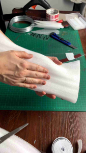 busa pe foam facking tas 2mm 3mm 4mm lebar 120 x 5mter