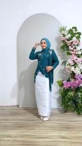 Set kebaya songket lilit/kebaya payet mewah/kebaya lamaran/kebaya wisuda