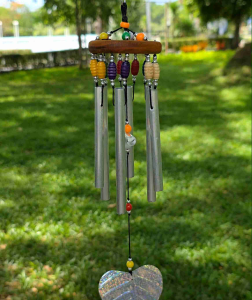 6 แห่ง โมบายแขวน สีล้วนคละ สวนผ้าปาก 6 แท่ง ประดับ ตกแต่งบ้าน และสวน