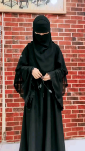 ABAYA AMANDA FURSAN SILK / GAMIS HITAM TEMBORO TERBARU /ABAYA HITAM BEST SELLER KHAS SAUDY