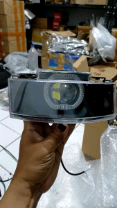 paket super keren reflektor sizuki satria hiu suzuki tornado set biled 2.5 inc biru merah cahaya mantap kualitas terbaik