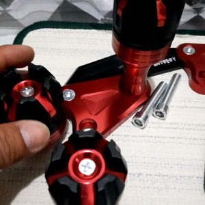 FRAME SLIDER - JALU PELINDUNG VARIASI KNALPOT FULL CNC + JALU AS NAGA DEPAN JUMBO PNP MATIC NMAX NEW OLD / AEROX 155 / LEXI / ADV/TMAX / XMAX