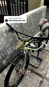 STANG SEPEDA SUNRISE BAR STANG HANDLEBAR SUNRISE BAR SEPEDA MTB BMX FEDERAL COMMUTER BIKE FIXI