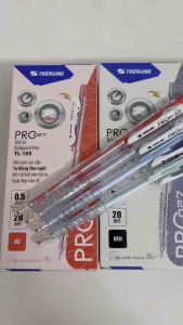 Bút bi Thiên Long Pro 027 TL- 105 (0.5mm) Bút bi 3 màu mực bút màu pastel thời thượng