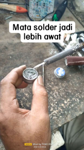 Bubuk pelapis ujung mata solder flux solder