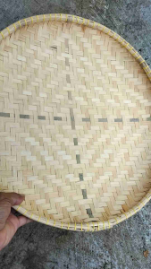 Cempeh Tampah Bambu/ Tatakan tumpeng diameter 45cm