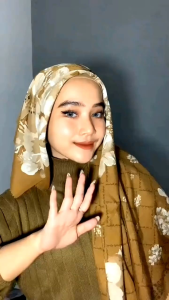 Baru Box Exclusive Kerudung Segiempat Voal Motif Hijab Premium SH Series Tepi Lasercut