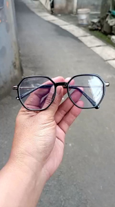 Kacamata Minus Photocromic Lensa Anti Radiasi Blueray HP Komputer Untuk Pria dan Wanita