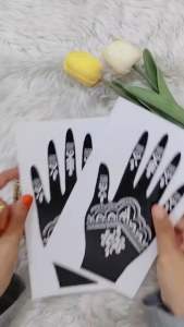 เฮนน่าเพ้นท์มือ ทาเล็บได้ เฮนน่าเชอรี่ สีสวย ติดทน ฮาลาลละหมาด 💅💅 บล็อกเพ้นท์ มีเก็บปลายทาง