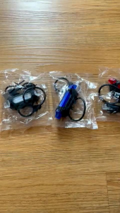 Lampu Sepeda Nyala Kedip 3 Mode Usb Charger Warna Warni