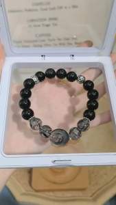 “Couple’s Guardian Bracelets | Obsidian & Crystal | Love Luck & Protection! Powerful Energy Good Luck Health CrystalHappinessFashion BraceletPerfect for Gifts or personal us情侣款守护手链」黑曜石+黑发晶/白水晶 情感升温必备，爱的见证，开运又护身！