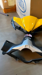 Desain Aksesoris Motor Blade & Suku Cadang: Batok Totok Kepala Depan Belakang & Visor Winsild