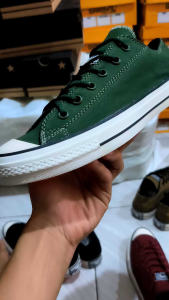 Sepatu Converse Clasic All Star Ox Low Limited Edition Outsole Orange Navy Blue