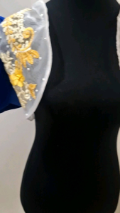 Modern Bolero top lace flag inspired