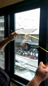 มุ้งลวดหน้าต่าง 58×98/58×108/68×108/68×103/สั่งทำตามขนาด