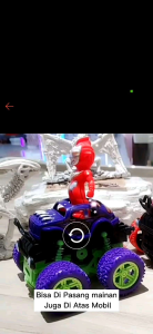 mainan anak mobil offroad 4wd ziap zap monster ban karet tahan banting tanpa batry
