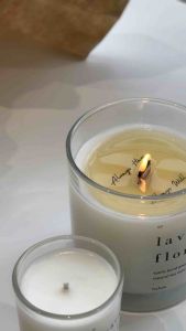 LACHEK | Hidden Message Scented Candle Customized Secret Message Soy Wax Scented Candle Birthday Gift Set 65g