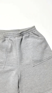 Snflwrsclb Sweatshort Misty - Celana Pendek unisek Bahan Katun Flecee