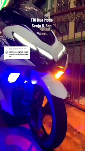 LAMPU LED T10 2 MODE SEIN PLUS SENJA NINE LUMINOSLED DF1 54 MATA UNIVERSAL SEMUA MOTOR