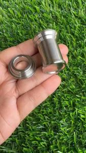 ( เลส 2 ชิ้น ) Wave110-i ครอบคันสตาร์ท แบบ เรียบ + แหวนรองคันสตาร์ท Wave 110ไอ