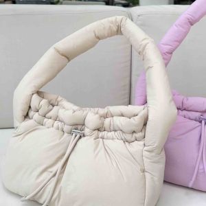 MADAM PEONY ใหม่ กระเป๋าสะพายผ้าไนลอน กระเป๋าเกี๊ยว รุ่น DUMPLING