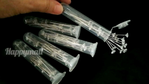 READY STOCK 10/20pcs Hijab pin Berkepala Diamond Shape PinTudung Hijab Pin Jarum Peniti Multipurpose Pin Tube/Card