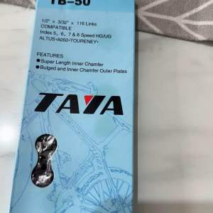 ( CHAIN TAYA 116L ) Rantai Sepeda Taya 6 7 8 Speed Bicycle Chain 6sp 7sp 8sp Mtb Seli Lipat Roadbike
