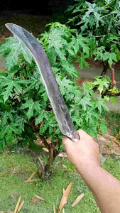 Golok baja bendo besar tebal gagang besi