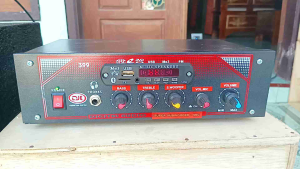 Power Amplifier 5 Amper Support Bluetooth Karaoke Radio Flashdisk Memori Card