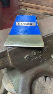 Henry Boker Germany ขวานทรงลิ่ม งานเก่า ตราลูกธนู