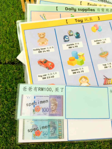 Math Shopping Game for Kids 3 | Banknotes | Preschool Learning Toys