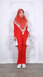 MURVI HIJAB-BERGO MOTIF SUBLIM PRINTING SPESIAL KEMERDEKAN MERAH PUTIH