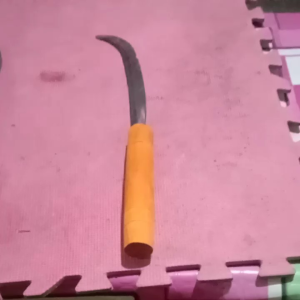 Gapas pang Palay at Damo or Hand Sickle Wooden Handle Grass Cutter Household Harvesting ( Originaly Made from Ilocos and Nueva Ecija)